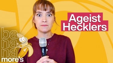 Mary Mack Claps Back at Ageist Hecklers | Bananamore's