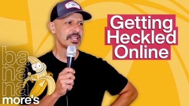 Maz Jobrani Gets Heckled Online about His Toes | Bananamore's