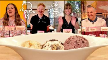 Jesse Tyler Ferguson and Julie Tanous Crown the Best Ice Cream | Battle of the Bites