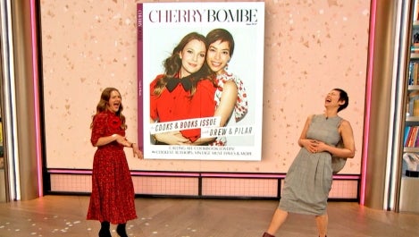 Drew, Cherry Bombe cover, and Chef Pilar Valdes