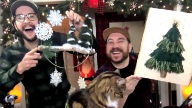 The Crafty Lumberjacks Go Head-to-Head in Holiday Competition