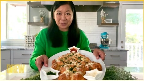 Marlynn Schotland and Christmas Cheesy Bread