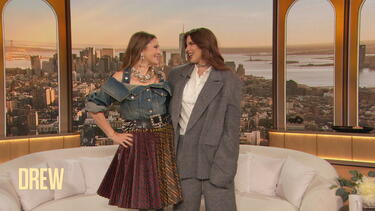 Drew Surprises Julia Fox By Dressing Exactly Like Her