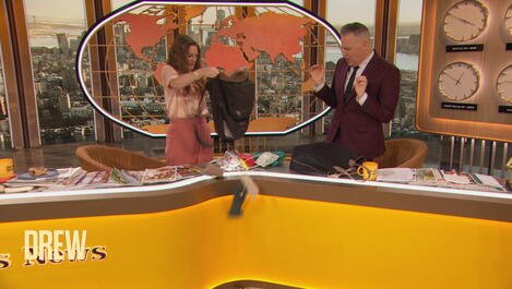 Drew and Ross Mathews Reveal What's in Their Private Work Bags | Drew's News