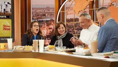 Ina Garten and Drew Make Shake Shack's Chicken Shack Sandwich  | Drew's News 