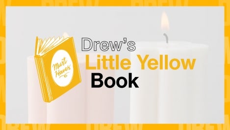 Drew's Little Yellow Book: Social Media Made Me Buy It