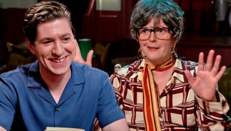 Michael Zegen and Mitzy Bananamore