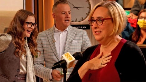 Drew, Ross, and Audience Member