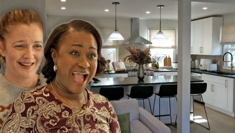 Drew Reveals Monster Kitchen and First Floor Makeover for Incredible Nurse | Designed by Drew