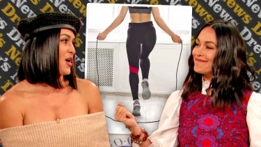 Drew and the Bella Twins Try This Jump Rope Fitness Craze | Drew's News 