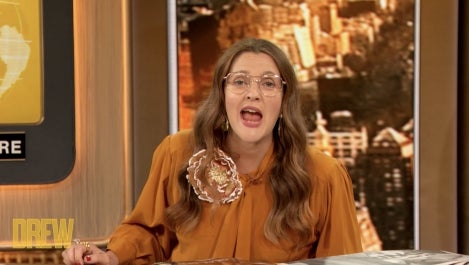 Drew chatting to camera