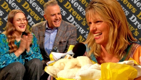 Drew and Ross Mathews meet besties Dolores and Bunny