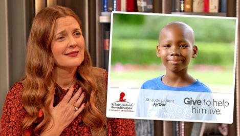 Drew and St. Jude Instagram