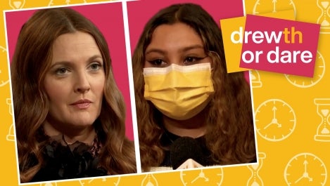 Drew and Audience Member