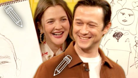 Joseph Gordon-Levitt and Drew Draw Hilarious Portraits of Each Other | Masterpiece in a Minute