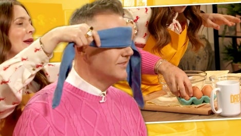 Drewth or Dare: Can Drew Crack an Egg Using Ross Mathews' Hands? | Drewth or Dare