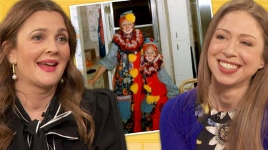 Chelsea Clinton Reveals Backstory Behind Childhood Photo of Her and Mom Hillary Dressed as Clowns