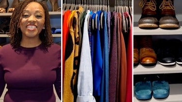 Design Expert Naeemah Ford Goldson Shares Essential Closet Organization Tips | Hot Tip