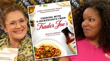 Tracey Korsen Shows Drew How to Make Her Unique Trader Joe's Recipes | Drew's News