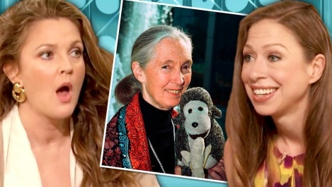 Jane Goodall Drank Whiskey and Talked Like a Chimp While Being Interviewed by Chelsea Clinton