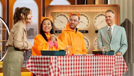 Lasagna-Eating Contest