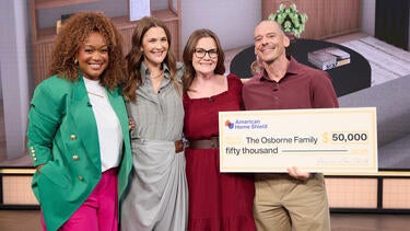 Air Force Hero & Family React to Surprise Room Makeover! 