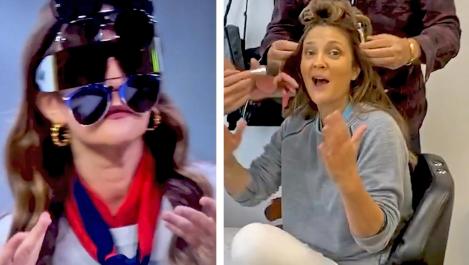 Drew with sunglasses on