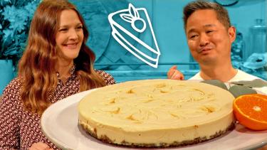 Danny Seo Teaches Drew How to Make Delicious No-Bake Vegan Cheesecake