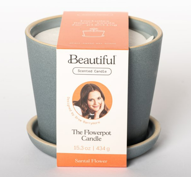 Beautiful Flowerpot Candle